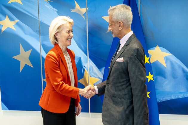 Jaishankar, Ursula von der Leyen discuss West Asia developments; India, EU focused on FTA implementation