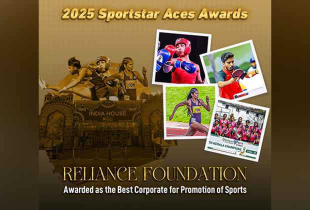 Reliance Industries wins 'Best Corporate for Promotion of Sports' at Sportstar Aces Awards