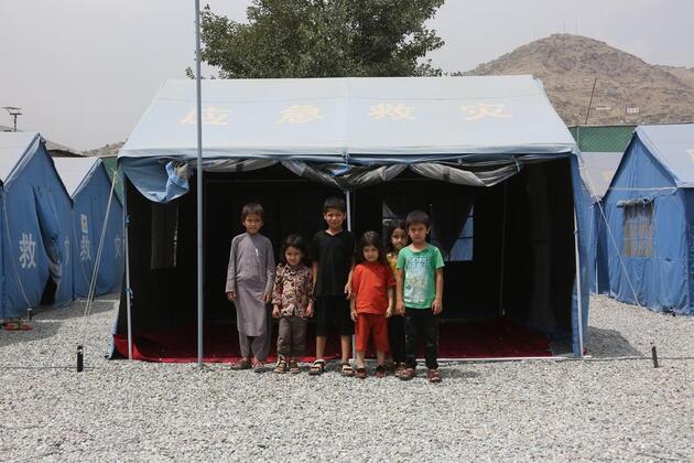 Asia Album: Children refugee camp in Afghanistan