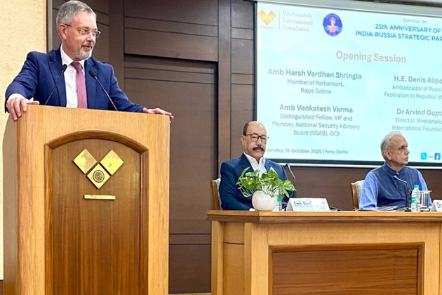 Ambassador Alipov highlights key achievements as India-Russia mark 25th anniversary of strategic partnership