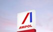 Ampol gets slugged in first half 