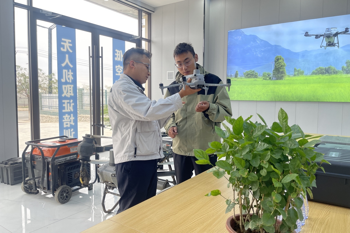 CHINA-GANSU-BAIYIN-LOW-ALTITUDE ECONOMY (CN)