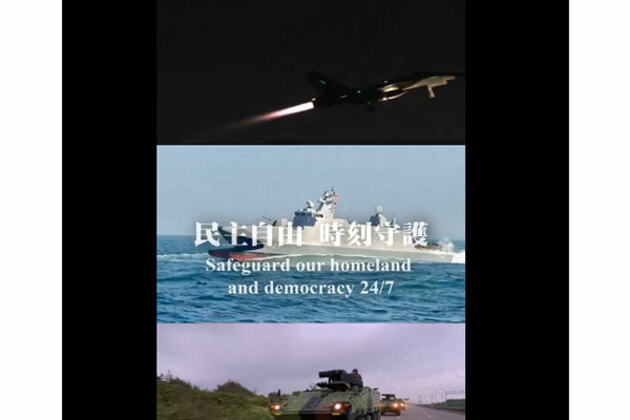 "We stand to defend Taiwan": Taiwanese military shares rousing visuals as China ups the ante in Taiwan Strait