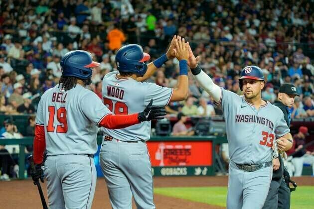 Nationals' 10-run first inning too much for Diamondbacks