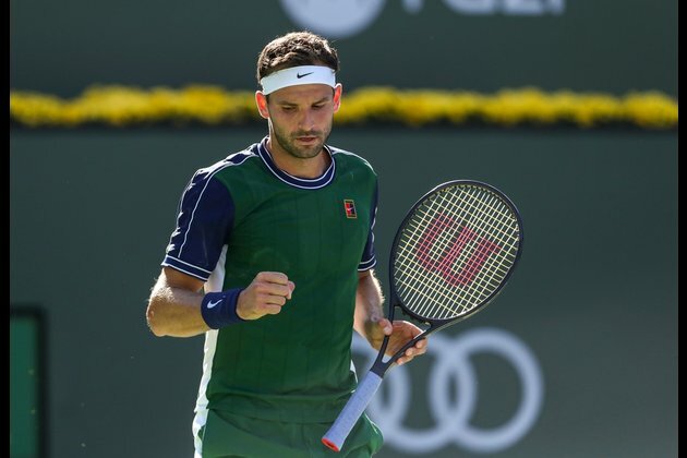 Grigor Dimitrov overtakes Daniil Medvedev at Indian Wells