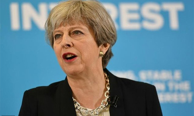 British PM says up to Trump who he shares intelligence with British PM says up to Trump who he shares intelligence with