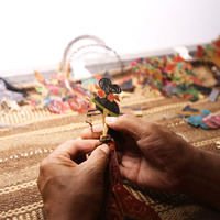 #CHINA-GANSU-FARMER-SHADOW PUPPET (CN)
