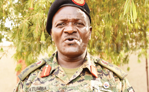 Gen. Katumba Wamala ng'ayogera Gen. Katumba Wamala ng'ayogera