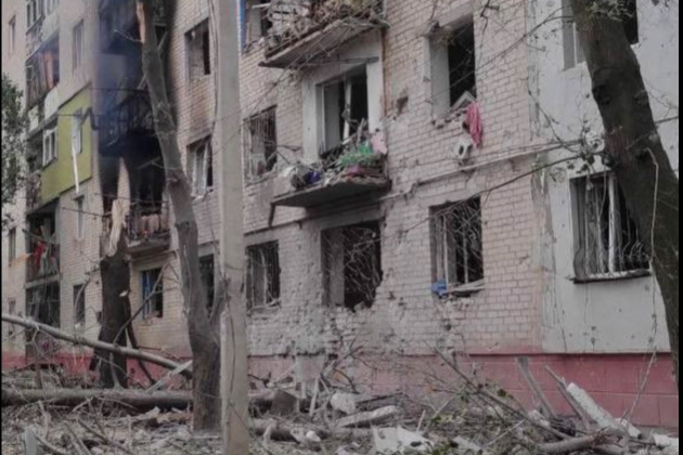 Few civilians remain in Ukraine’s Druzhkivka as Russian advance
