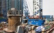  Liebherr HS 885 HD and HS 8130 HD in Hong Kong