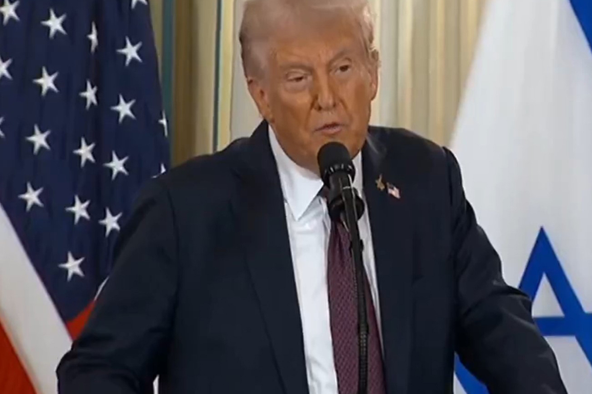 "If accepted by Hamas, it means immediate end to war itself": Trump on Gaza peace plan