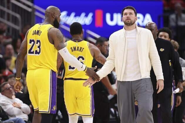 Lakers rule Luka Doncic out for Game 1 at Thunder