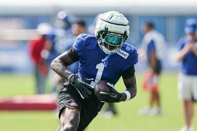 Giants coach eases concern over WR Malik Nabers missing practice