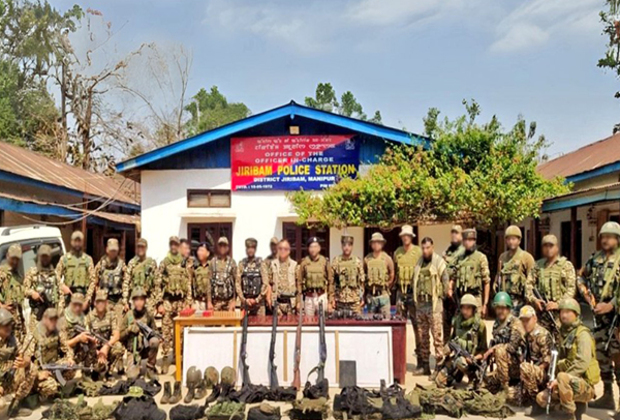 Manipur: Arms and ammunitions recovered in joint operations of security forces