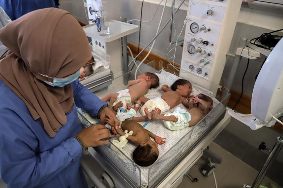 Palestinian families in Gaza reunited with premature babies after 2 yrs