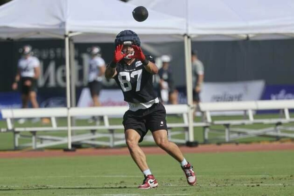 Report: Texans TE Cade Stover (foot) out indefinitely