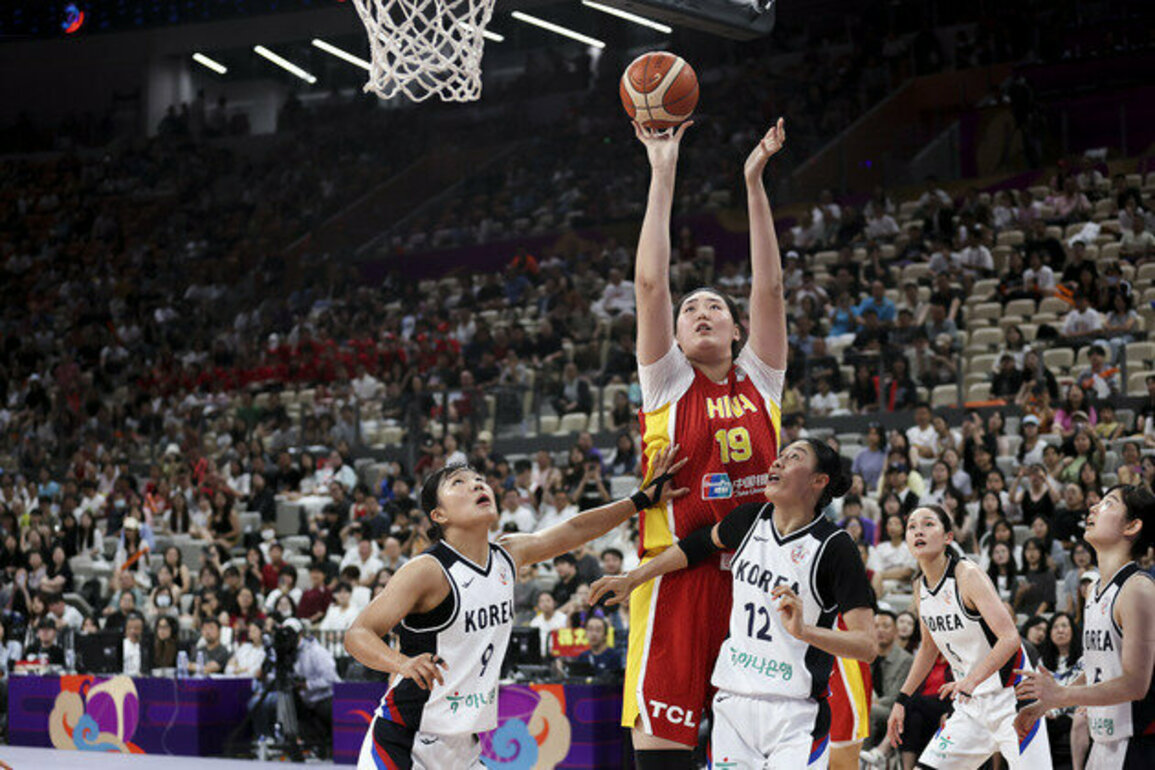 China cruise past South Korea to earn bronze at FIBA Women's Asia Cup