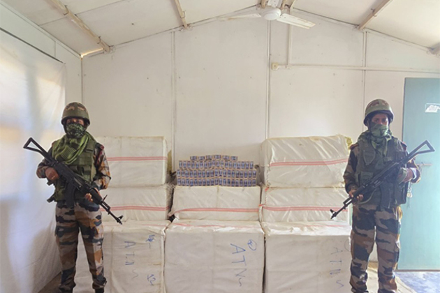 Assam Rifles seizes foreign-origin cigarettes worth Rs 59.8 lakh in Mizoram