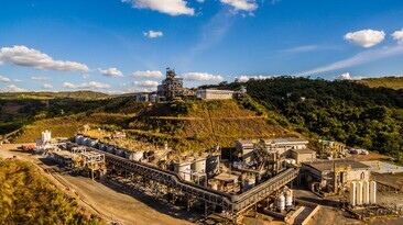 Mina de ouro Pilar, em Goiás