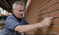 Weak mortar causes crumbling homes