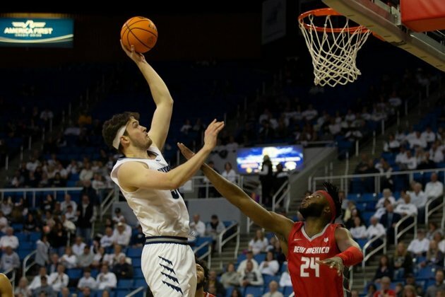 Will Baker's career night lifts Nevada over No. 25 UNM in 2 OTs