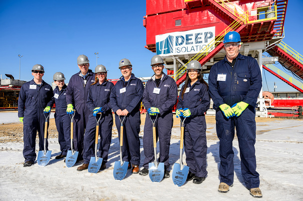 A groundbreaking event has officially begun Deep Isolation’s deep borehole demonstration programme