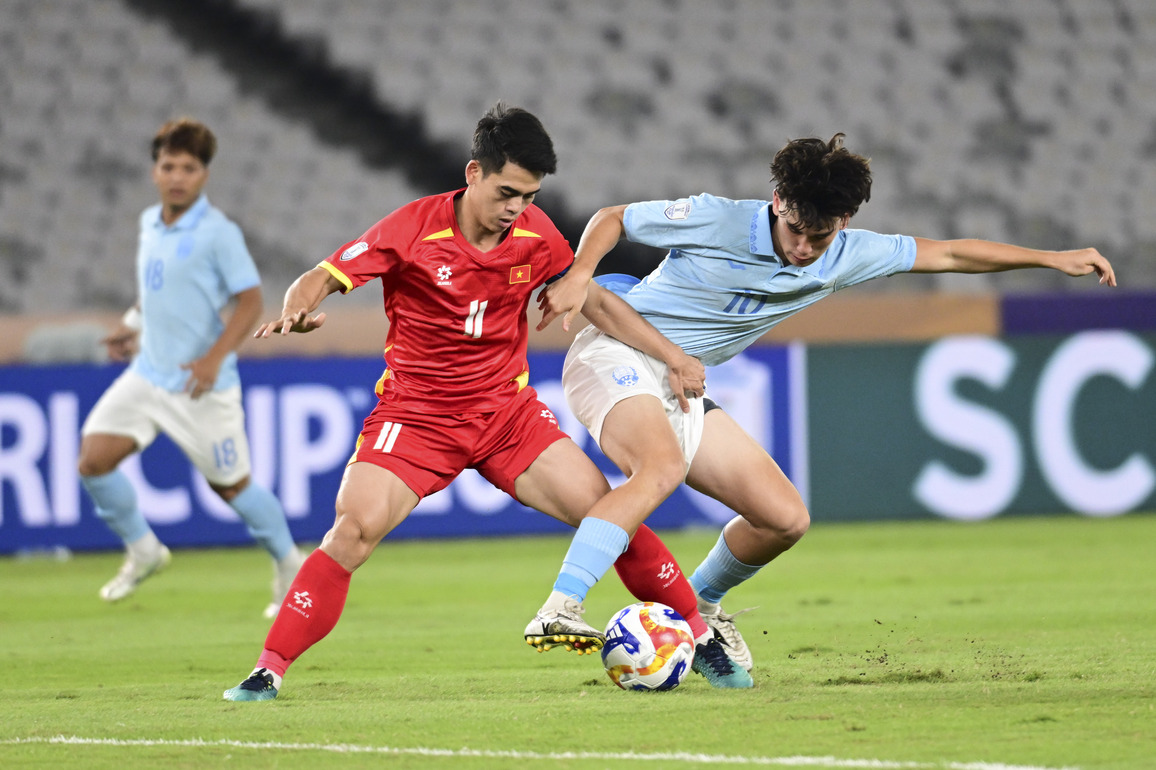 (SP)INDONESIA-JAKARTA-FOOTBALL-AFF U23 CHAMPIONSHIP-GROUP B-VIETNAM VS CAMBODIA