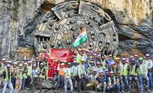  A Terratec TBM on Mumbai Metro’s 33.5km underground Line 3 corridor, in India, breaks through on its inaugural drive