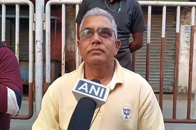 BJP's Dilip Ghosh targets CM Mamata, says those speaking wrong should drink 'Ganga Jal'