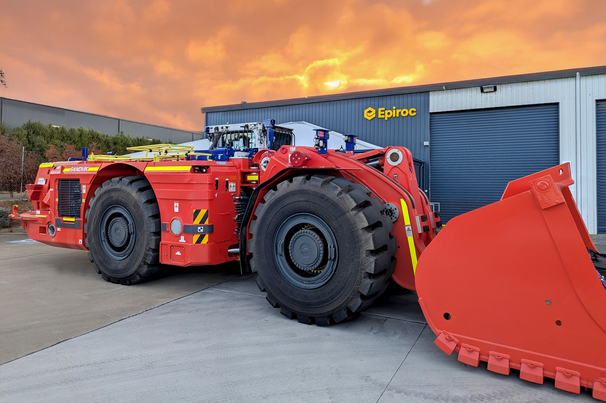 AutoNav was installed on Sandvik LH621i loaders