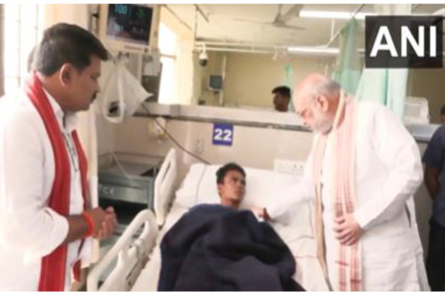 Home Minister Amit Shah visits AIIMS to meet soldiers injured in recent Naxal encounter