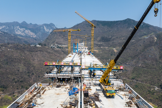 CHINA-GUIZHOU-LIUPANSHUI-LIUZHI-BRIDGE-CONSTRUCTION (CN)
