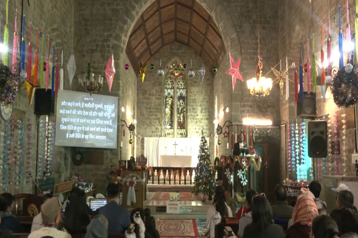 Himachal: St John Church attracts tourists celebrating Christmas spirit across religions in Dharamshala