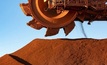  Iron ore miner BHP was down slightly in morning trade