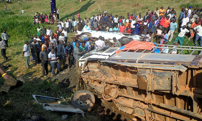 Rukungiri accident leaves four injured Rukungiri accident leaves four injured