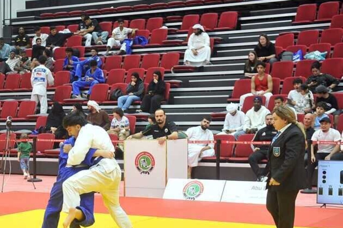 Three bouts for UAE judo team in opening of Asian Championship in Tashkent