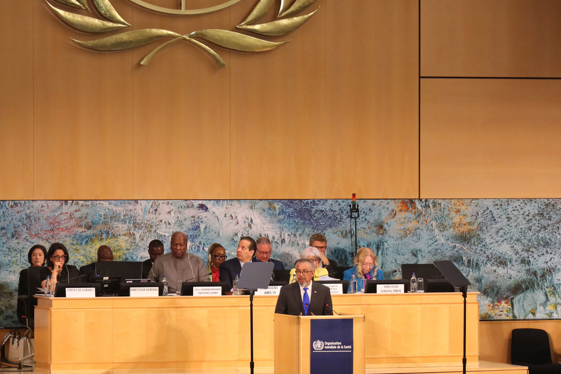SWITZERLAND-GENEVA-79TH WORLD HEALTH ASSEMBLY-OPEN
