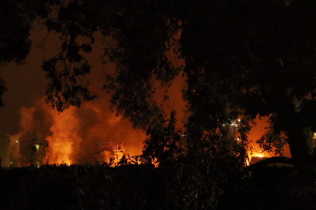 U.S.-LOS ANGELES-FIRE
