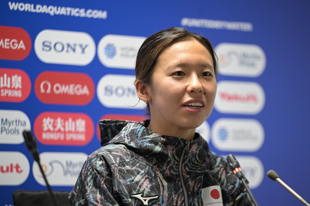 (SP)SINGAPORE-WORLD AQUATICS CHAMPIONSHIPS-SWIMMING-PRESS CONFERENCE