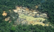 Garimpo ilegal em terra indígena em Roraima/Divulgação