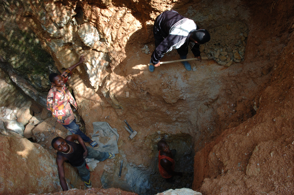 Artisanal mining in the DRC