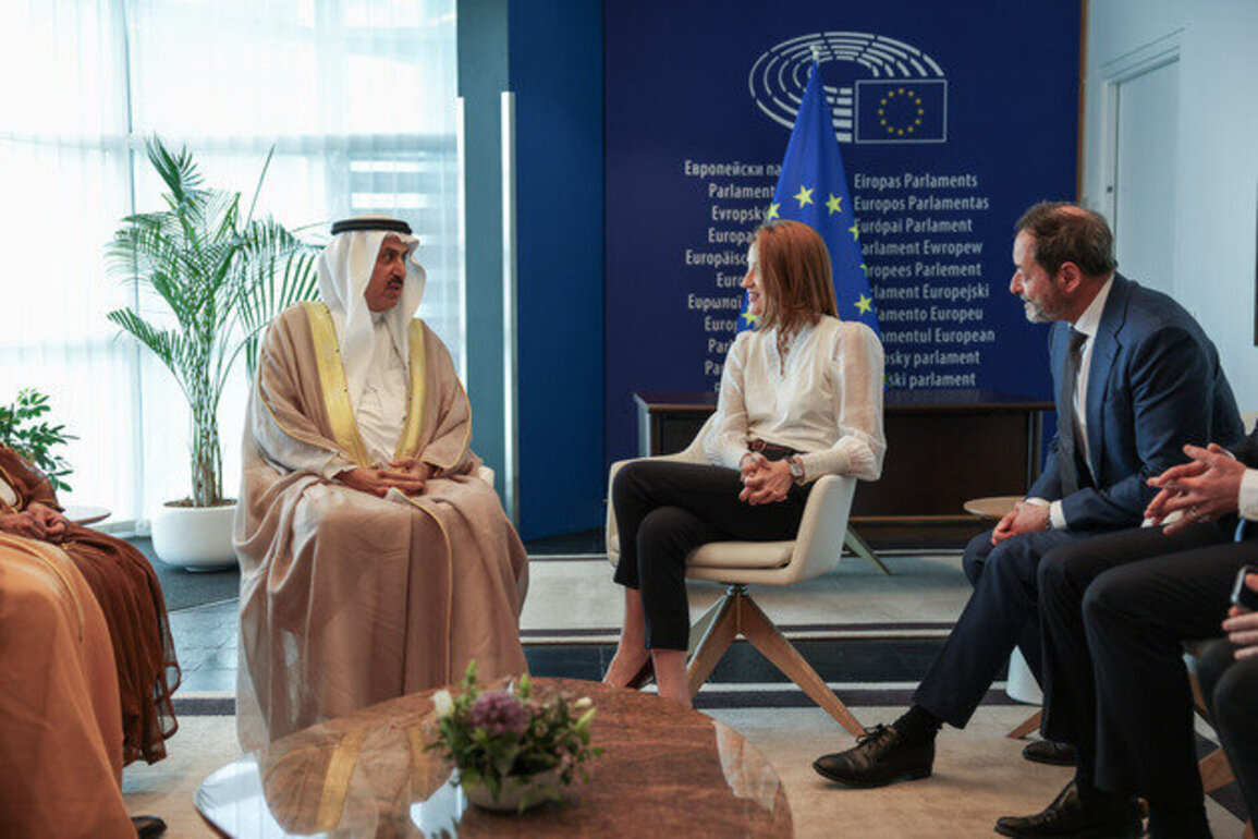 Saqr Ghobash, Roberta Metsola discuss strengthening UAE-European parliamentary dialogue, Middle East developments