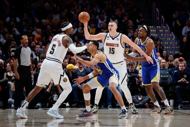 Nikola Jokic nets another triple-double, Nuggets top Warriors