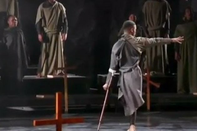 Disabled artist dances with the stars in South Africa