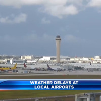Severe storms across South Florida delay flights at MIA - WSVN 7News - Miami News, Weather, Sports