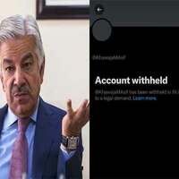 Pakistan Defence Minister's 'X' account withheld in India
