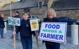 UPDATES from Scottish farmer rally: NFU Scotland president warns the supply chain could collapse