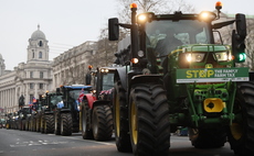 Farmers take fight for survival to Whitehall: "If farming goes down, everything goes down with it"