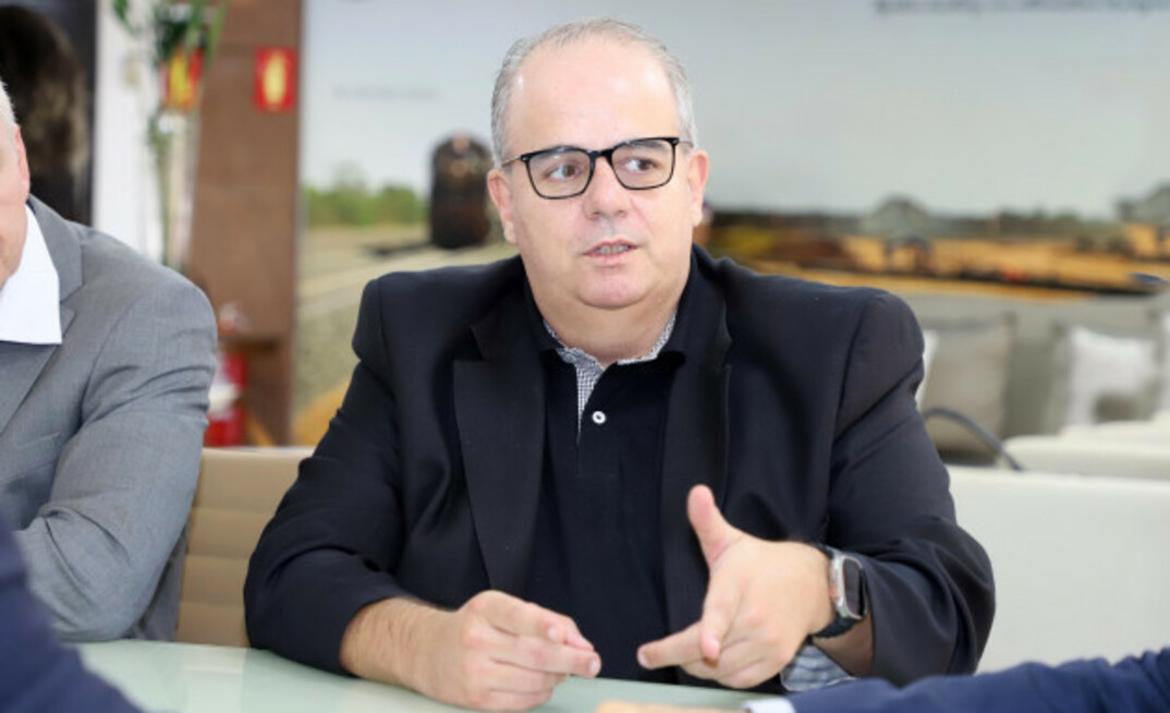 Eduardo Monteiro, diretor da Mosaic no Brasil, em cerimôinia para formalizar acordo de investimento no TO