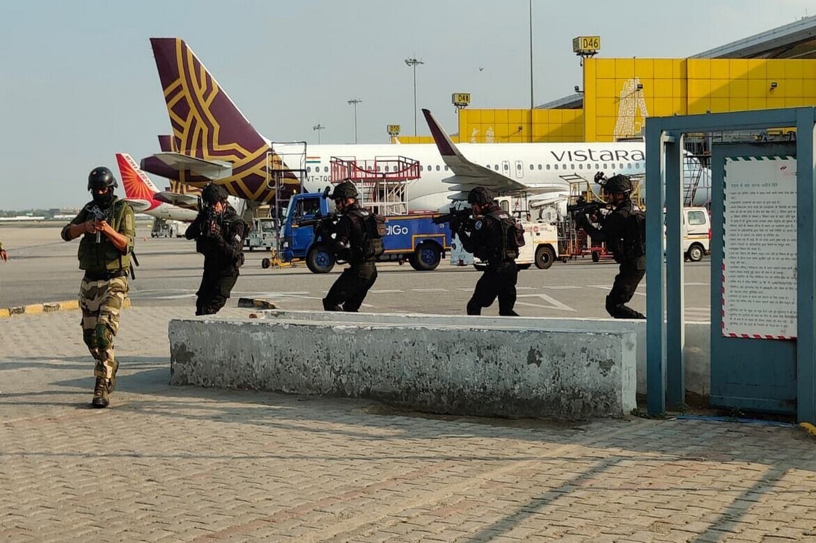 CISF conducts counter-terrorist mock exercise at IGI Airport